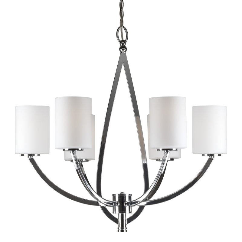 Lustree classique/traditionnel 6 lumières ombrée Lunsford