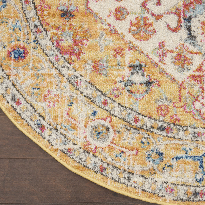 Indoor Rug, Round 5'3"