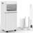 10,000 BTU Portable Air Conditioner , 3-in-1 AC Cooler Dehumidifier Fan with LED Display, Remote Control, Quiet, Sleep Mode, 360° Casters, Window Kit for Room Office Apartment Garage-125119949