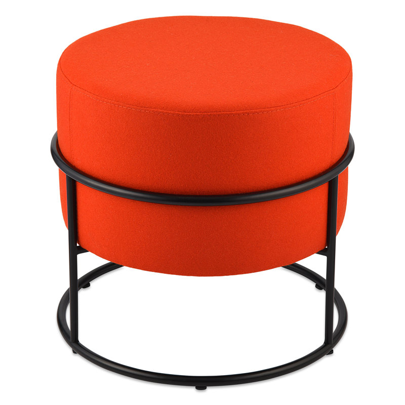 Repose-pieds Colombo, Laine orange