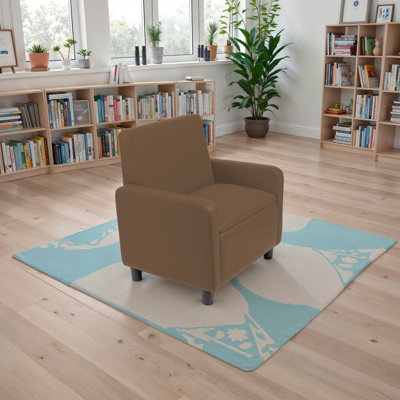 Fauteuil club modulaire Kid Comfort - chocolat