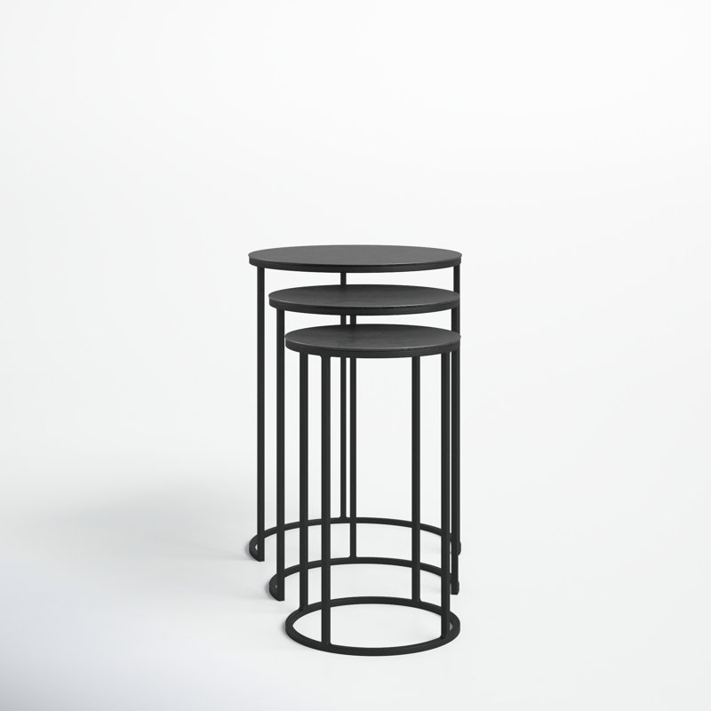 Addie Iron Nesting End Table