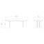 Shaker Solid Oak Dining Table-792496032