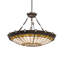 40" Wide Fleur-De-Lite Pendant