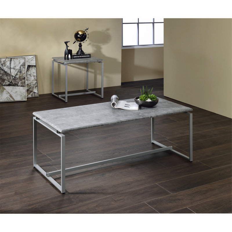 Ensemble de tables d'appoint 3 pièces Modern, Gris