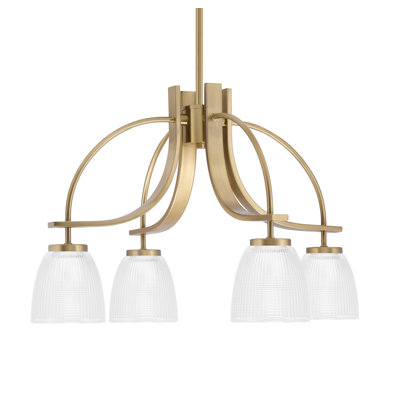 Lustre Cavella Light, avec éclairage de 5 po