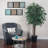 72'' Faux Plant in Wicker/Rattan Pot