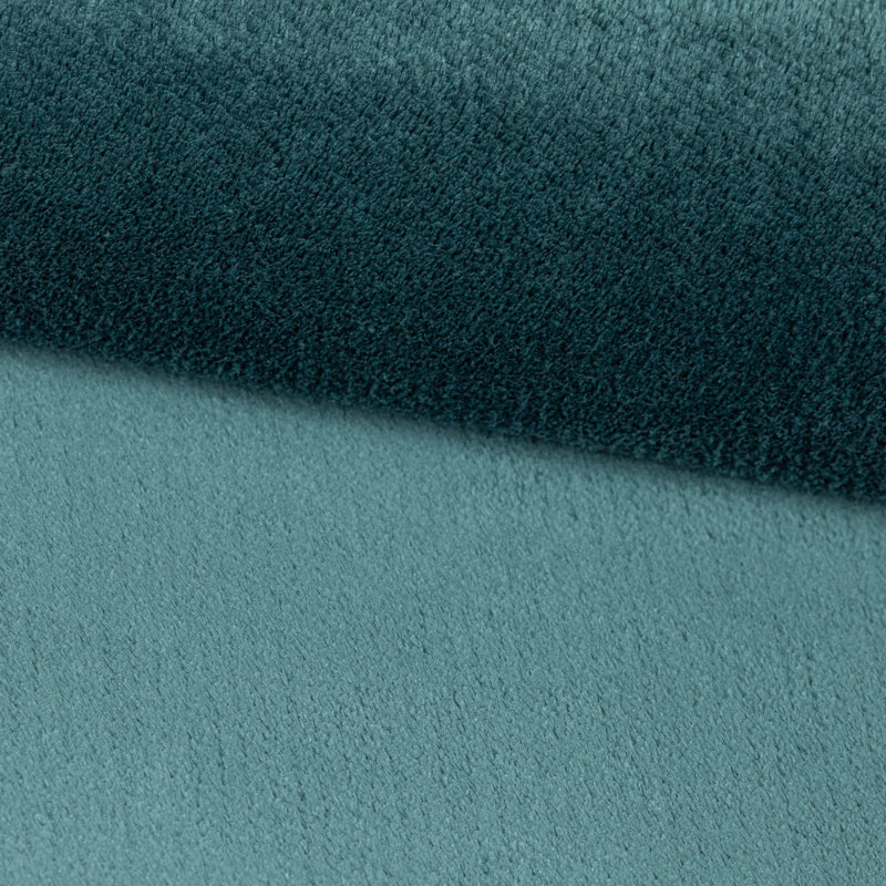 Upholstered Chaise Lounge, Teal