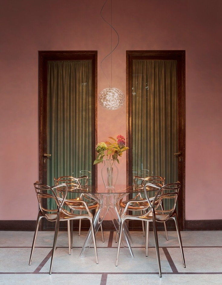 Masters Dining Armchair, Copper