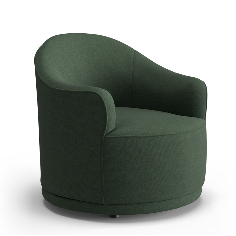 Fauteuil demi-tonneau Rumi, Pin tissé performance