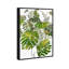 Tropical Jungle Tree Modern White - peinture sur toile-71089573-71089585