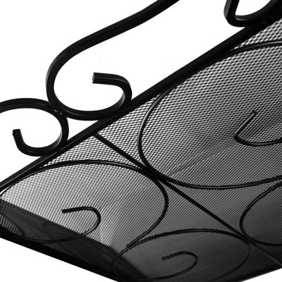 Barrales 81cm x 2.54cm Iron Spark Screen