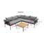 Yashvi 5 Seater Corner Sofa Set