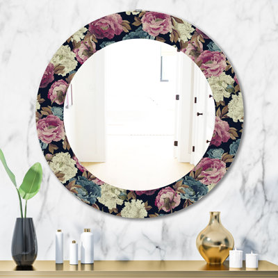 Miroir mural Obsidian Bloom