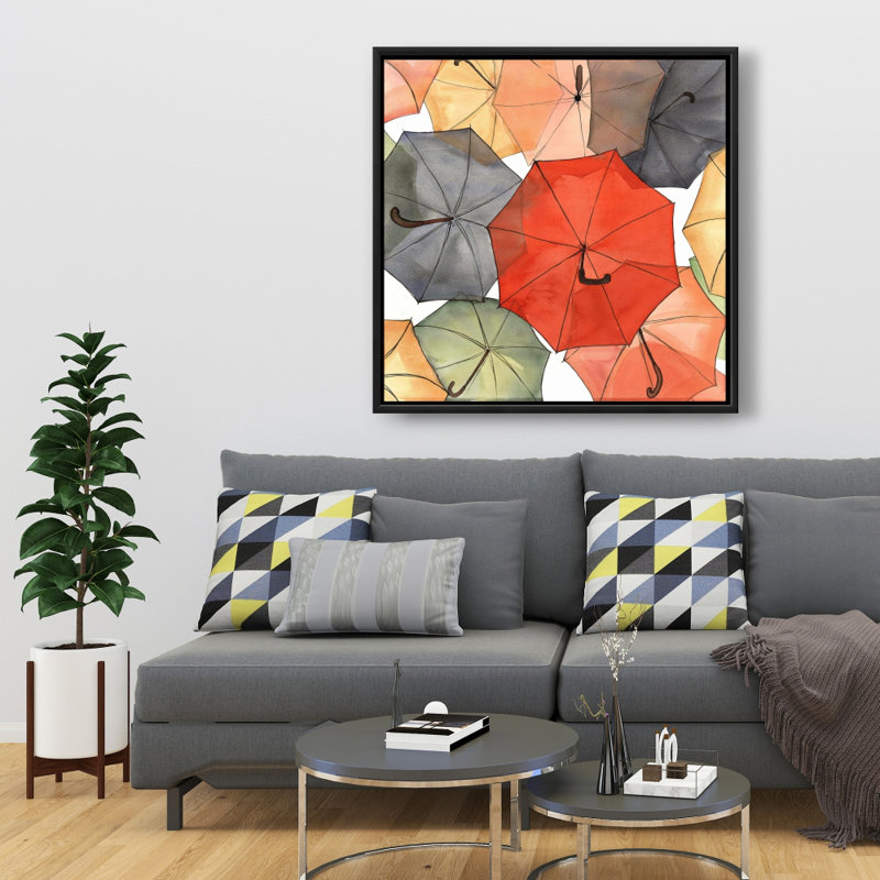 «The Umbrellas Of Petit Champlain» sur toile