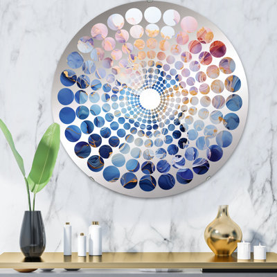 Miroir mural rond