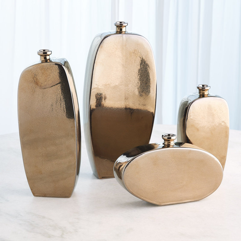 Bridwell Bottle-Bronze-Lg, 15" H x 6" W x 2.25" D