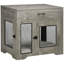 Mobilier de cage pour chien Pawhut avec coussin doux résistant à l'eau-1880505146
