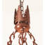 Moose At Dusk 4 - Light Chandelier-1977503531
