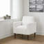 Chaise moderne avec accoudoirs
