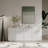 Buffet Cabinet With Storage ,4 Doors Modern Accent Storage Sideboard,Luxurious Floor Cabinet Buffet With Freestanding Anti Dumping For Kitchen, Living Room, 59" Wide Rectangular Sideboard (White)