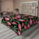 Ambesonne, drap plat floral pivoines, art botanique printanier