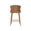 EVORA Upholstered Stool with Metal Frame