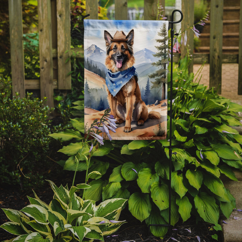 Drapeau Cowboy Welcome Garden, Berger de Tervueren