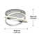 Jeannelle LED Semi Flush Mount