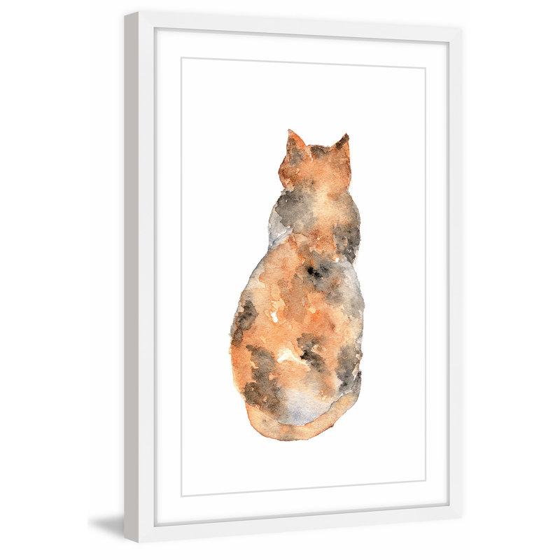 Thimble Sparrow - Single Picture Frame Painting, 91cm H x 61cm W x 3.81cm D