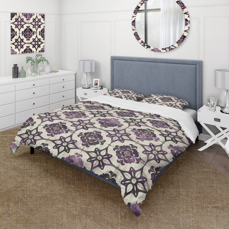 Ensemble de housse de couette Farmhouse, Housse de couette très grand + 2 taies décorativ
