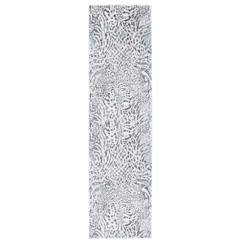 Ameyah Performance Animal Print Rug, Runner 2'3" x 8'