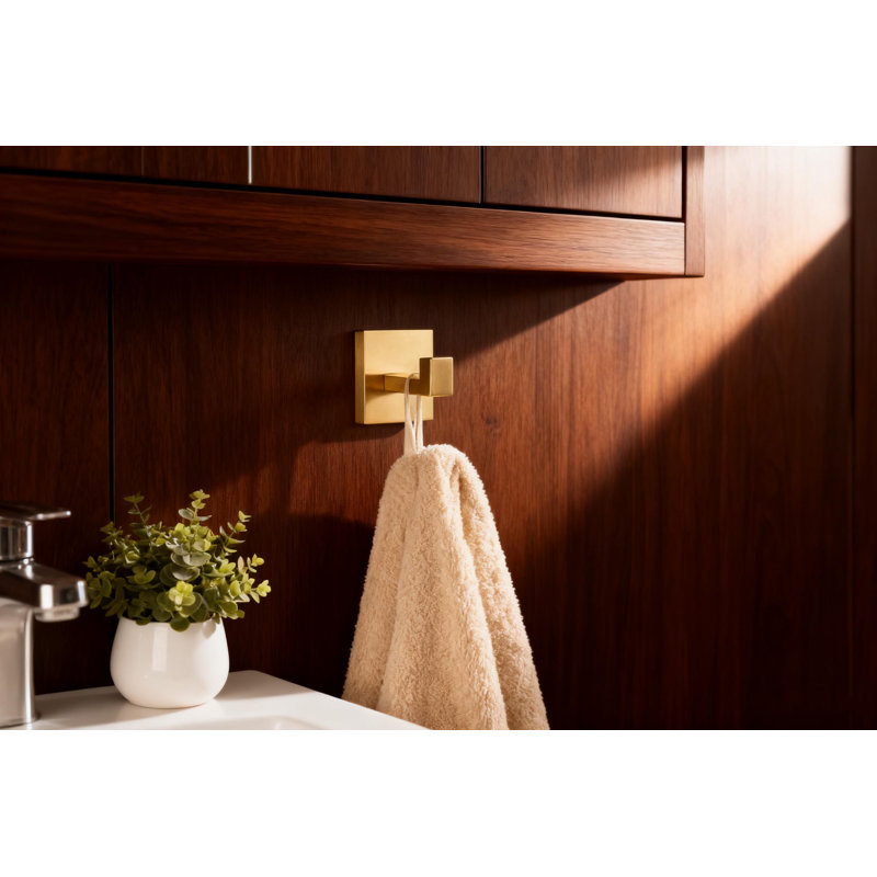 2 Pack Wall-mounted Sus304 Hooks - Towel/coat For Bathroom/bedroom/kitchen