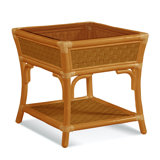 Boca Glass End Table