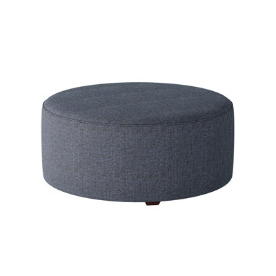 Weigand 39" Wide Round Abstract Cocktail Ottoman