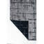 Rapture Black/Siver Gray Abstract Luxury Area Rug-68861777