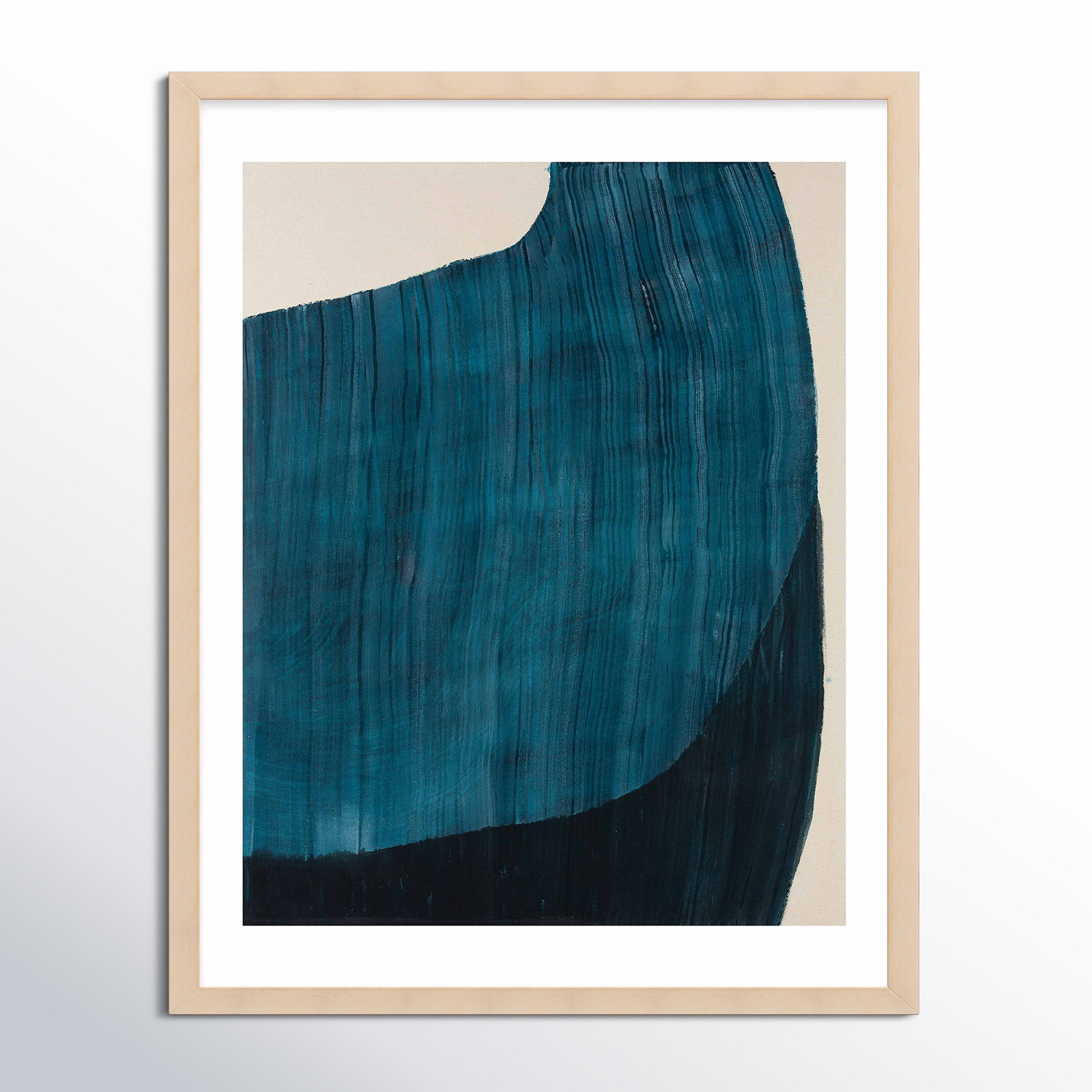 Doyers "Set Sail" Print by Stephanie Dennis, Maple, 38" H x 30" W  x 1.25" D