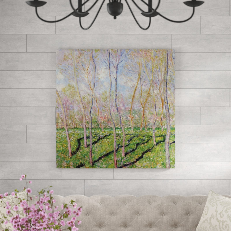 Claude Monet - Wrapped Canvas Painting, 100cm H x 100cm W x 1.8cm D
