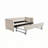 Velvet Upholstered Daybed with Trundle,USB Port ,Side Pockets-919006748