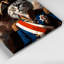 «Cats Napoleon», art mural sur toile-1566634999