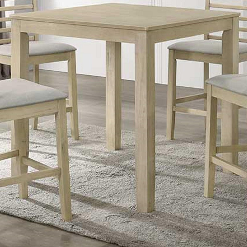 Square Dining Table, Cream