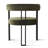 Hikeem 18" H Velvet Upholstered Kitchen Dining Armchair (Set of 2)-1191181424