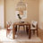 Emerson Solid Wood Dining Table 70"