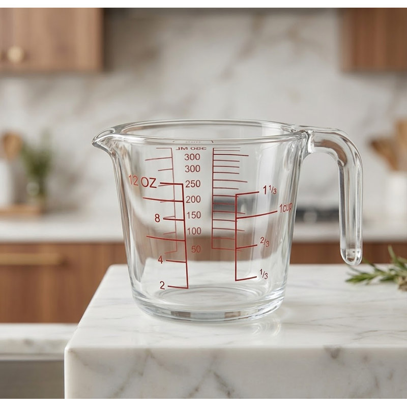 16.9 Oz Measuring Cup - Glass, 12oz