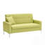 Multi-functional Storage Comfortable Double Sofa with Button-Cluster Design, Ideal for Living Rooms and Apartments