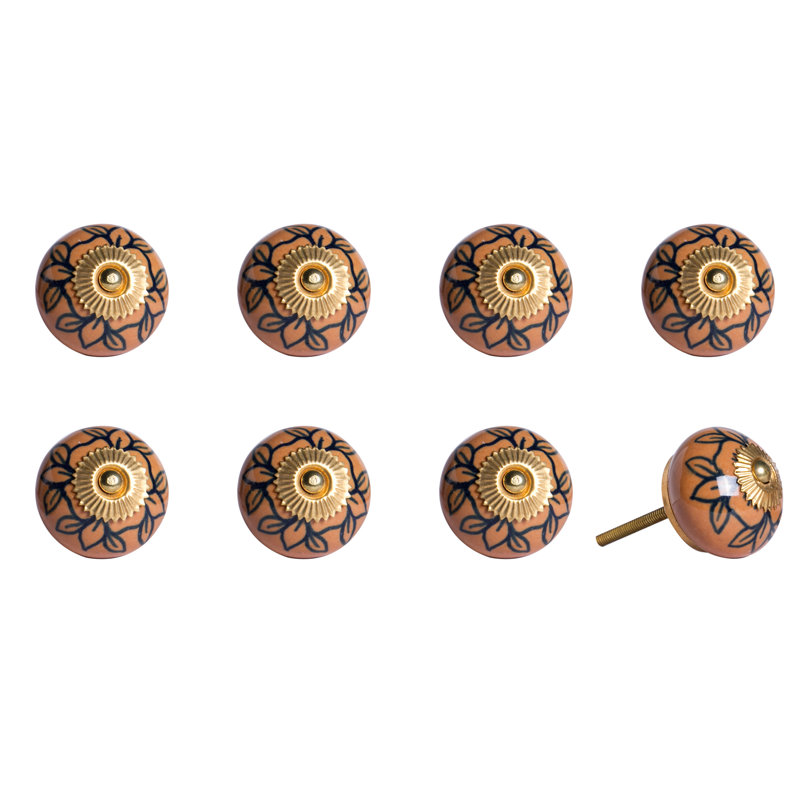 Heide 1 1/2" Diameter Mushroom Knob