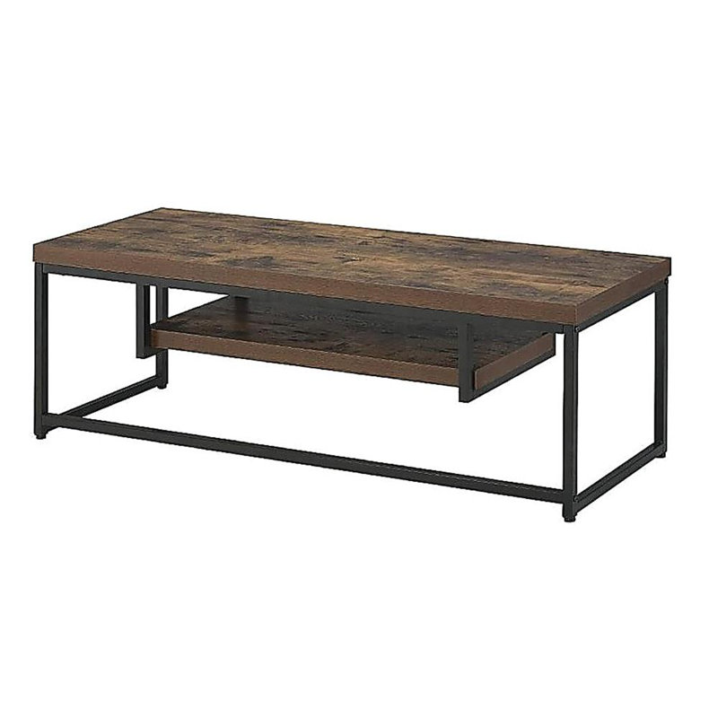 TV Stand With 1-Shelf, 16" H x 47" W x 16" D