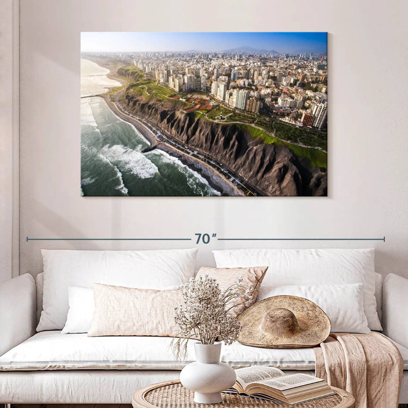 Harpa Lima Peru Coast, 32" H x 48" W