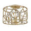 Diandre 4 - Light 16" Caged Drum Semi Flush Mount