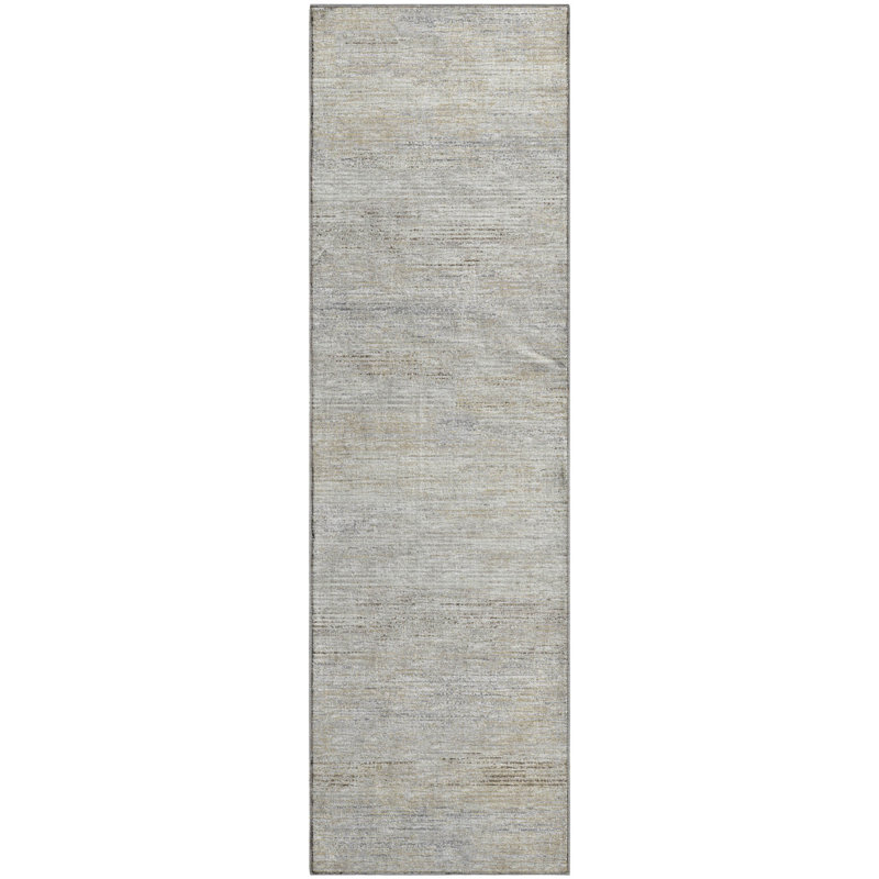 Premium Machine Washable Mayfield Beige Rug, Runner 2'3" x 7'6"